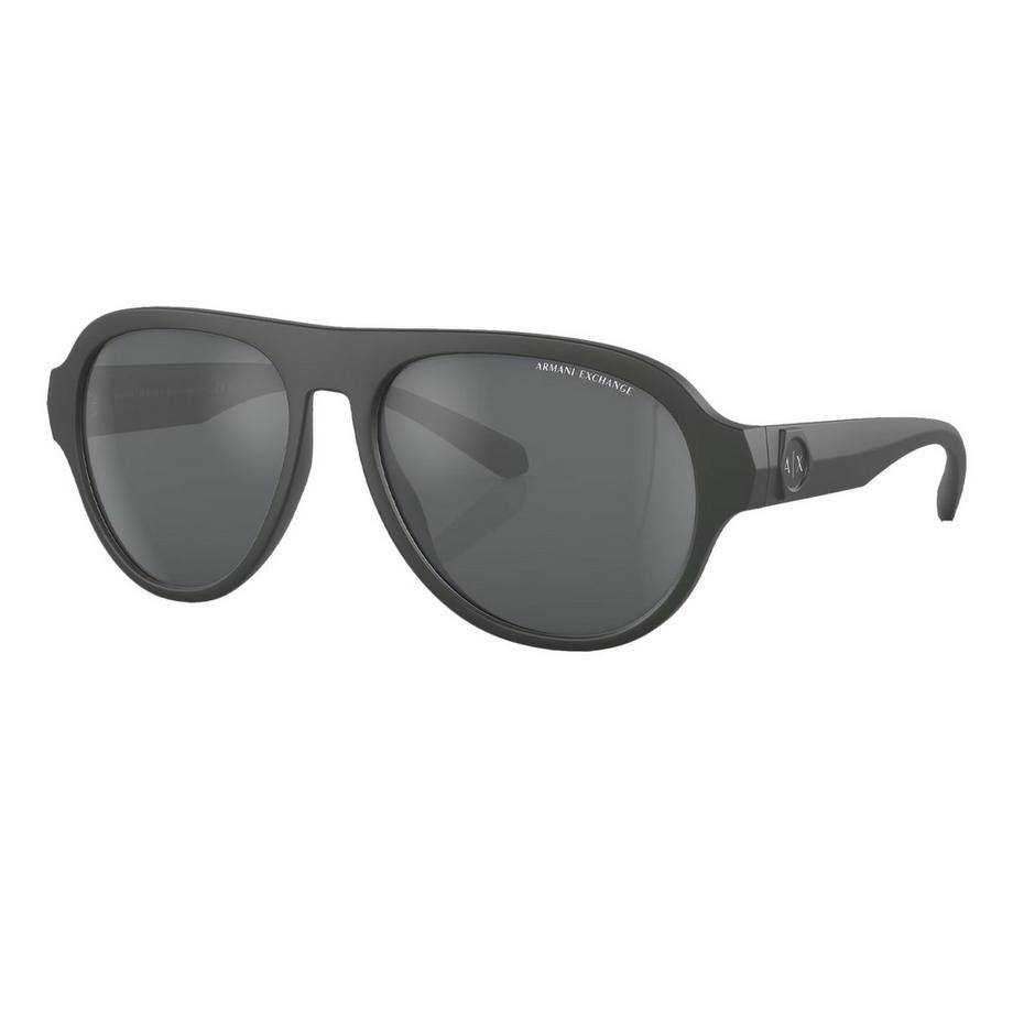 Armani Exchange Lunettes de soleil Aviateur Mat  