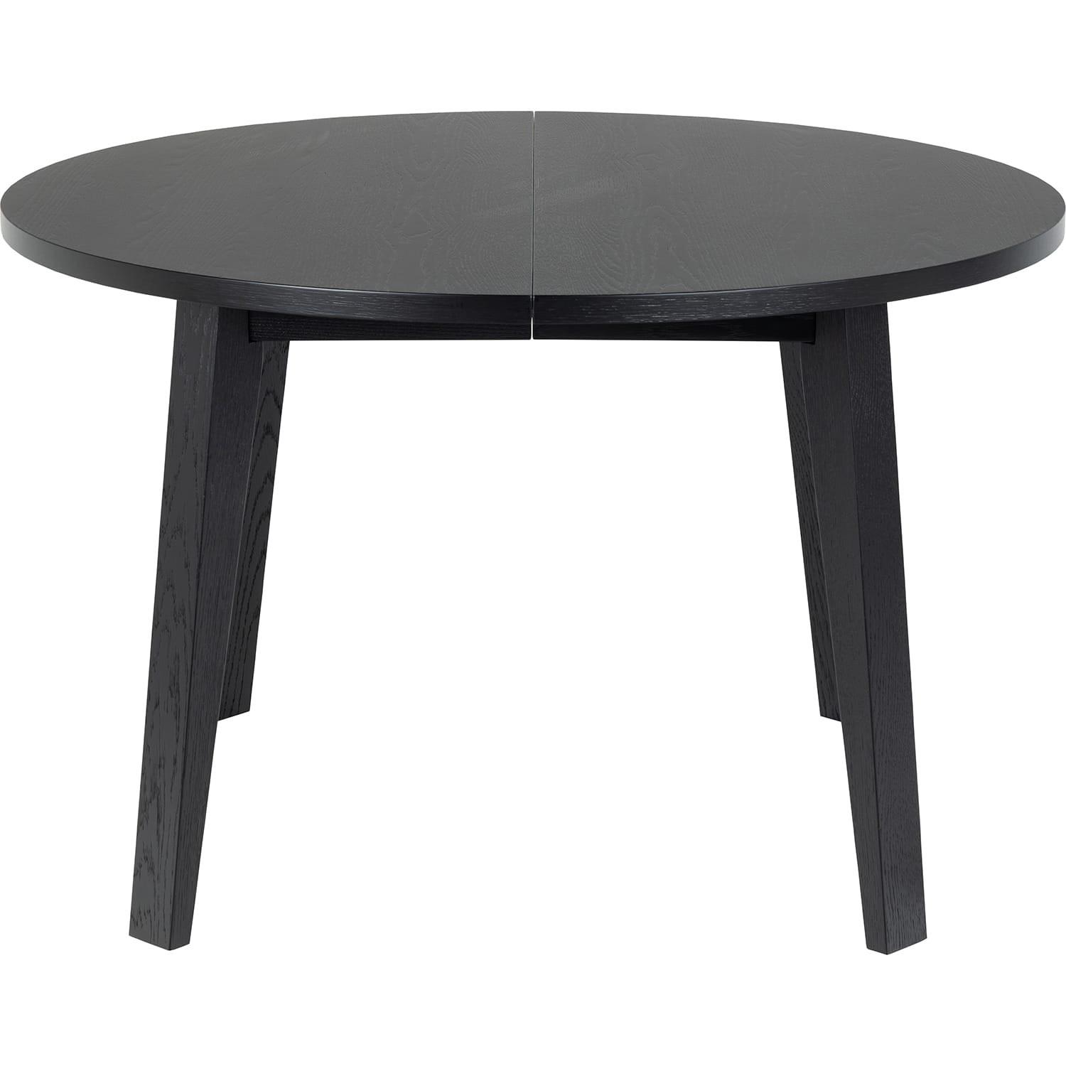 mutoni Table à manger Upsala noir 120-220x120  