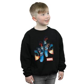 MARVEL  Side By Side Sweatshirt 