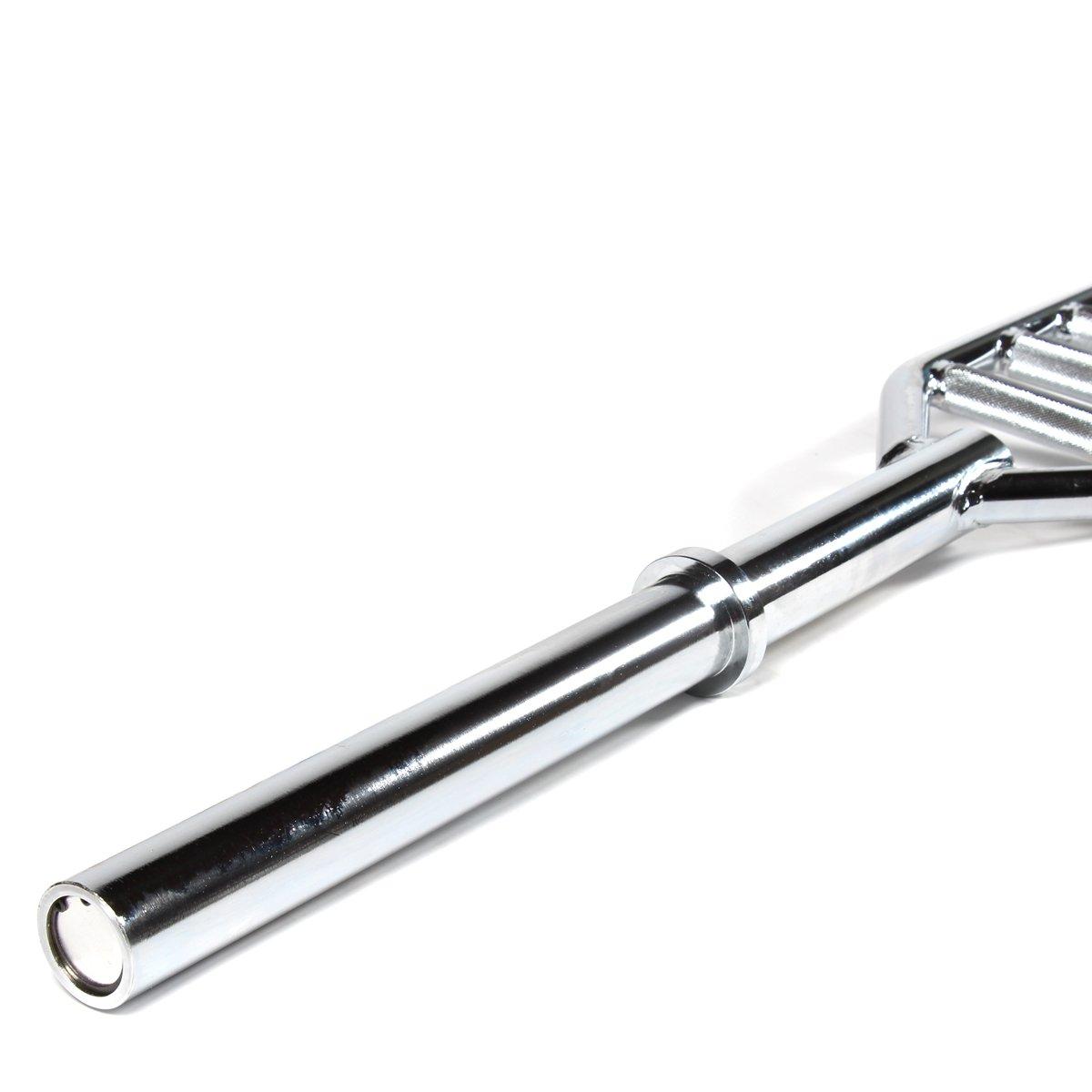 GladiatorFit  Barre multiprise "Multi Grip Bar" 210cm Ø 50mm + 2 stop disques 