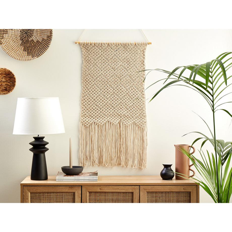 Beliani Decorazione da parete in tessuto en Cotone Boho OKARA  