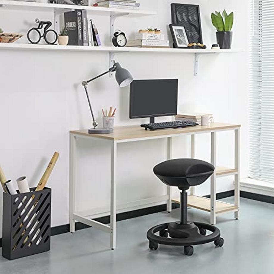 Pricenet  Höhenverstellbarer, ergonomischer Bürohocker mit Bremse 