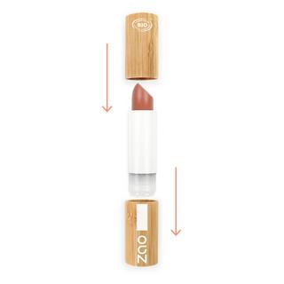 ZAO MAKEUP  Color & Repulp Lip Balm - Bio-zertifiziert, vegan und nachfüllbar 