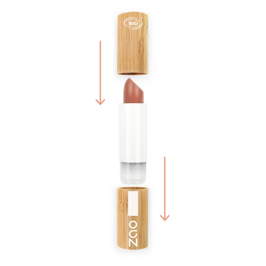 ZAO MAKEUP  Color & Repulp Lip Balm - Bio-zertifiziert, vegan und nachfüllbar 