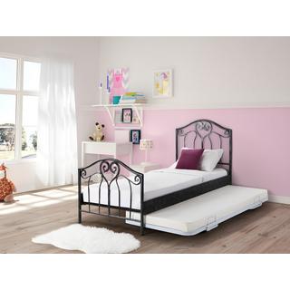 Vente-unique Letto rete supplementare pieghevole  in Metallo Bianco ADONIS  