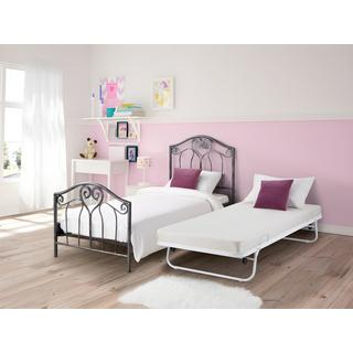 Vente-unique Letto rete supplementare pieghevole  in Metallo Bianco ADONIS  