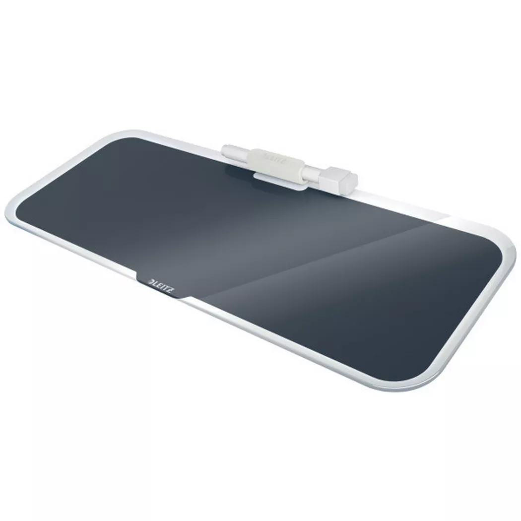 Leitz Cosy Glass Desk Notepad Velvet Grey 52690089