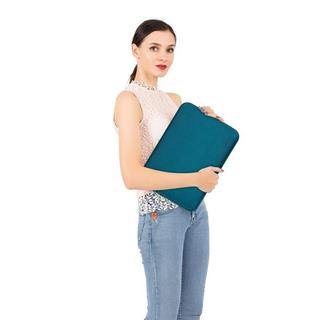 Only-bags.store  Laptop Sleeve Tasche Kompatibel Notebook Neoprenhülle mit kleiner Tasche 