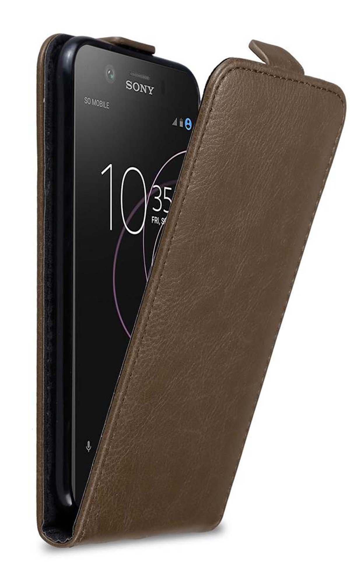 Cadorabo  Hülle für Sony Xperia XZ1 COMPACT mit Magnetverschluss 