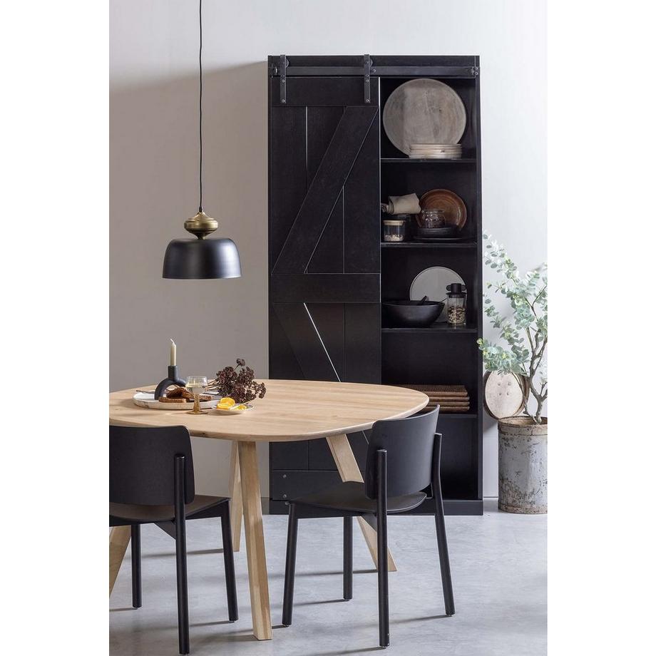 mutoni Tischplatte Tablo Eiche natur 130x130  