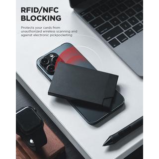 Only-bags.store Metall RFID NFC Schutz Slim Automatisches Pop Up Kartenetui  
