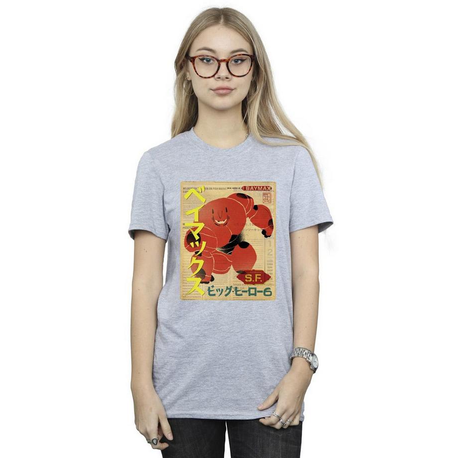 Disney Big Hero 6 Baymax T-Shirt Stampata  
