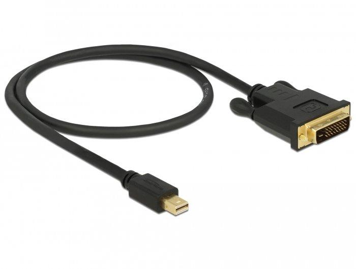 DeLock  DeLOCK 83987 câble vidéo et adaptateur 0,5 m Mini DisplayPort DVI-D Noir 