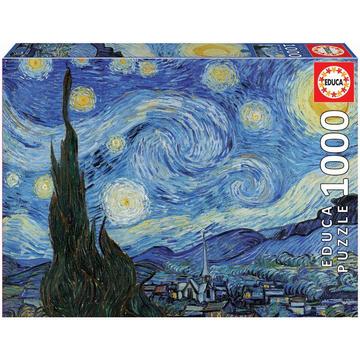 Educa Vincent van Gogh -Starry Night (1000)