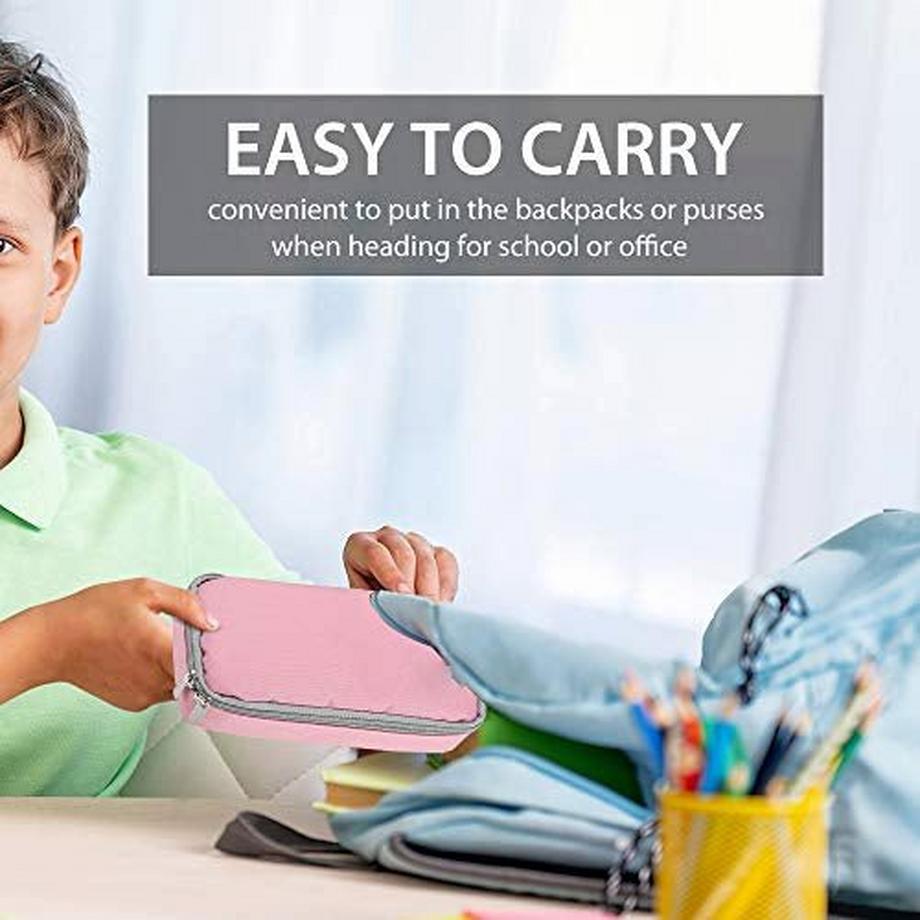 Only-bags.store Trousse à crayons avec fermeture éclair pour les étudiants à l'école au bureau  