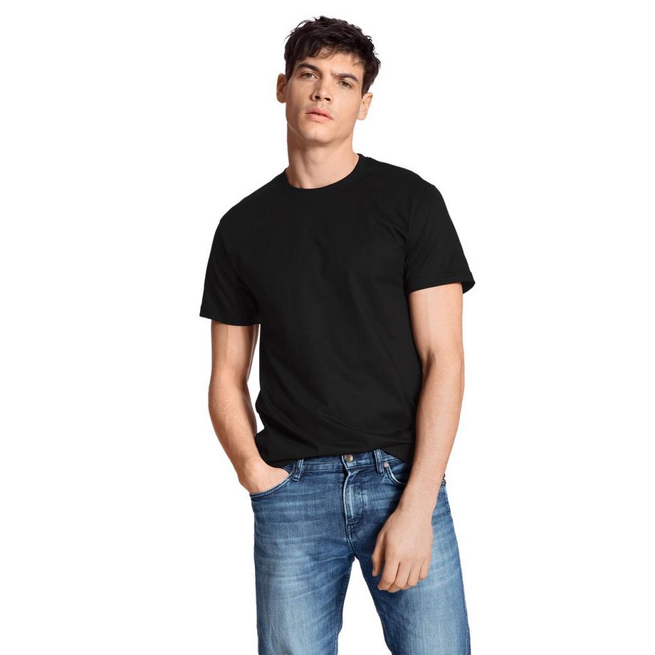 CALIDA  T-shirt  Pack de 4 Conforme à la silhouette-MEN T-Shirt 2PACK Natural Benefit 100% cotton 