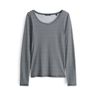 OPUS  Streifenshirt Somira stripe gerader Schnitt 