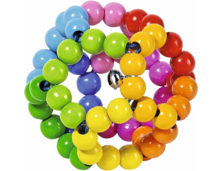 goki  Greifling Elastik Regenbogenball 