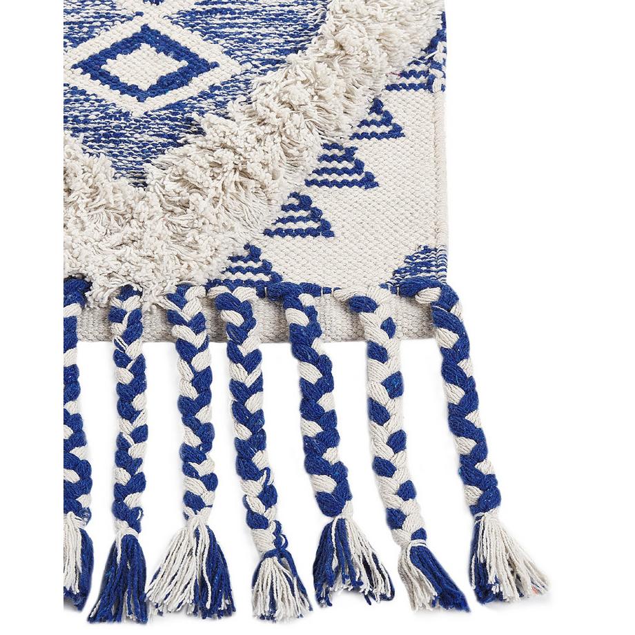 Beliani Teppich aus Baumwolle  MANAVGAT  