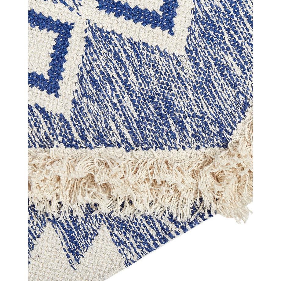 Beliani Teppich aus Baumwolle  MANAVGAT  