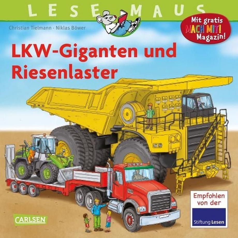 Carlsen  LESEMAUS 159: LKW-Giganten und Riesenlaster 