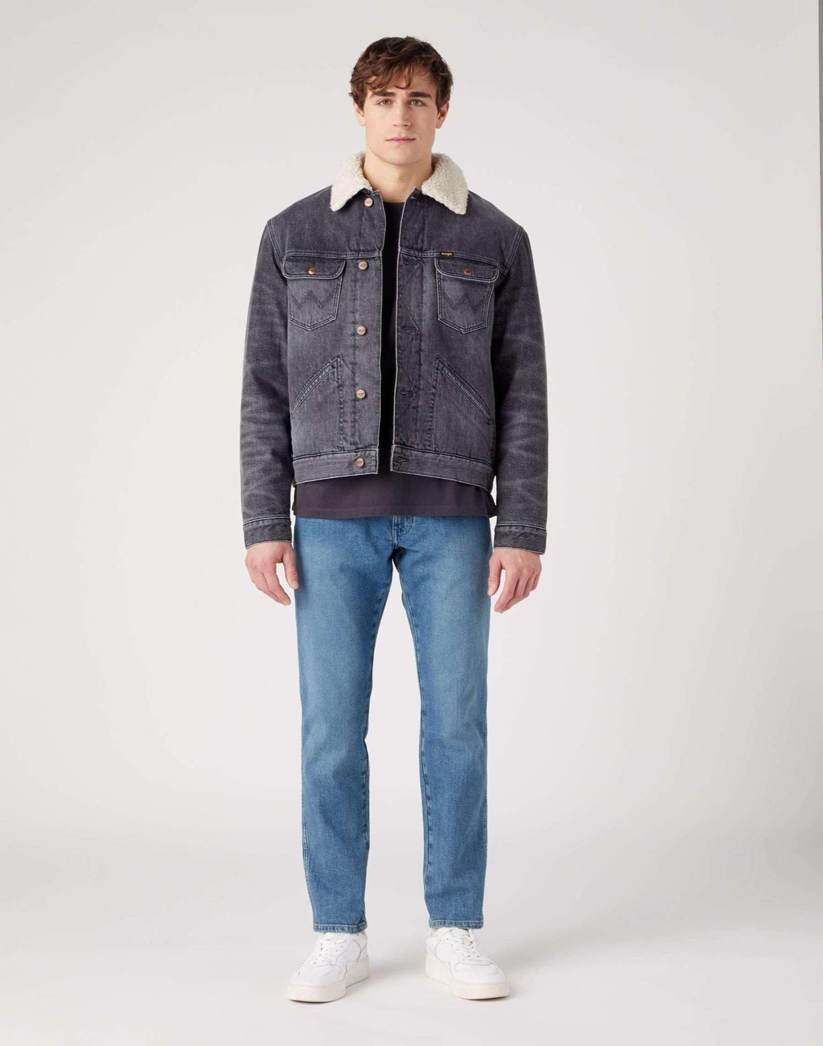 Wrangler 124MJ Sherpa Veste en Jean  