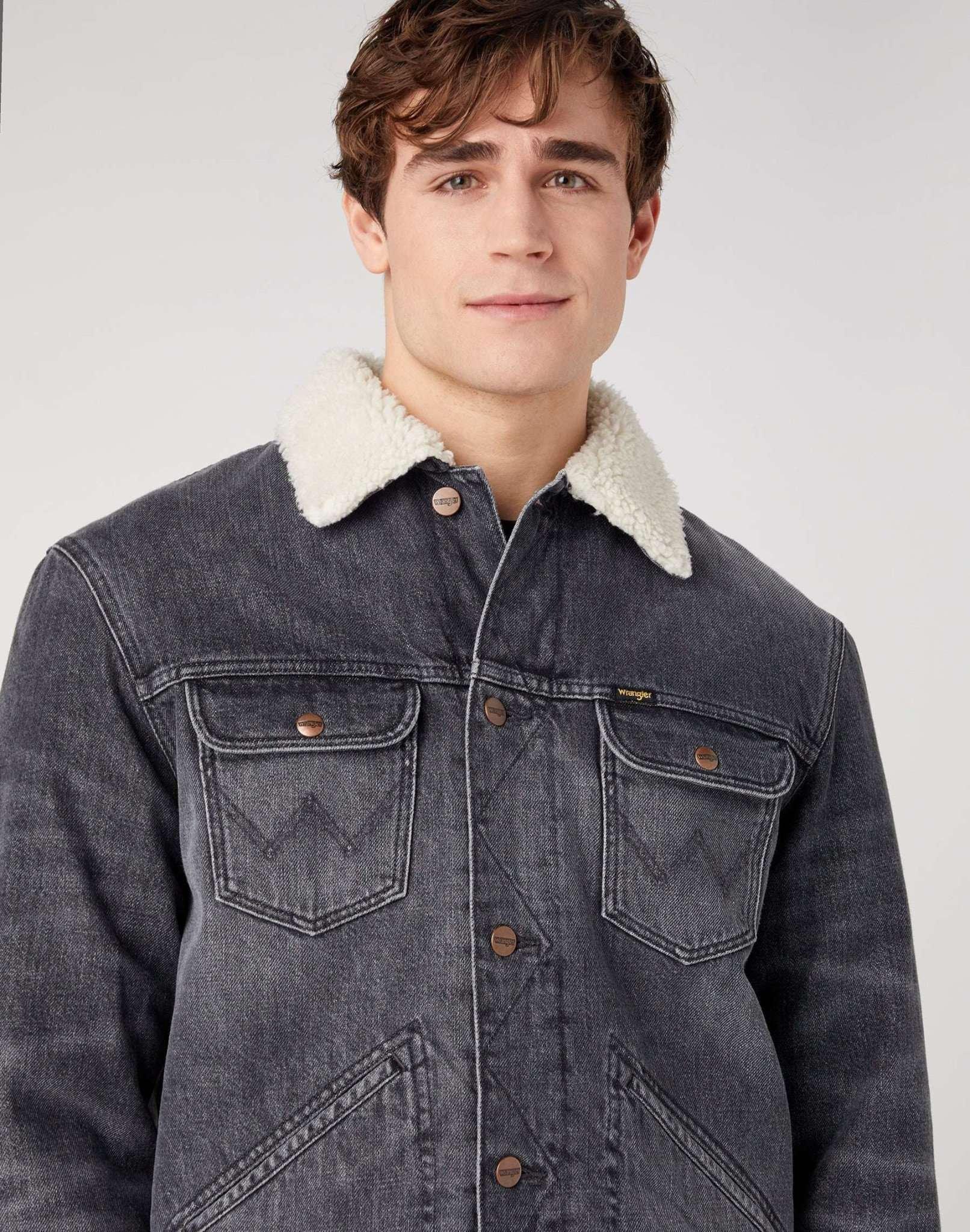 Wrangler 124MJ Sherpa Veste en Jean  