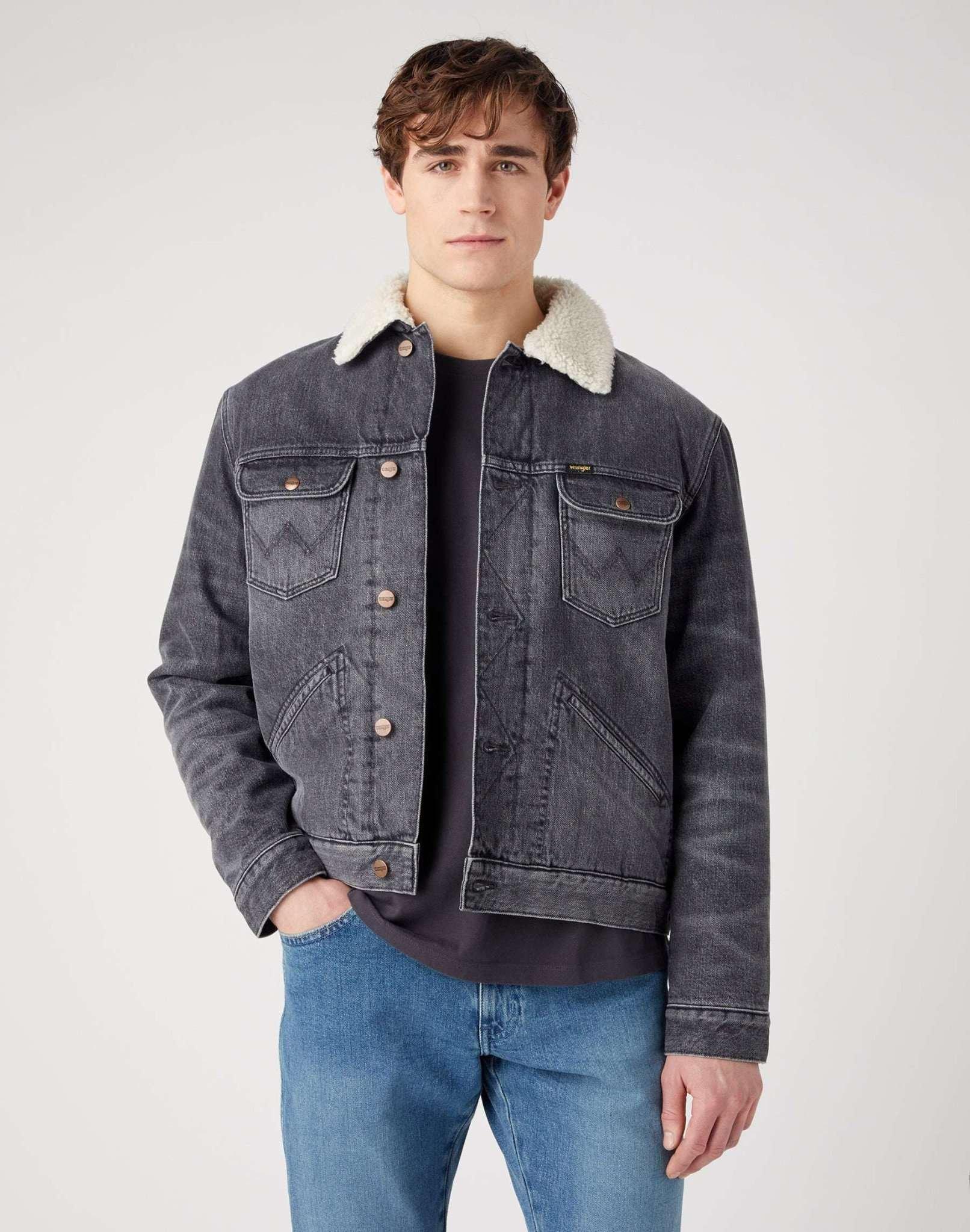 Wrangler 124MJ Sherpa Veste en Jean  