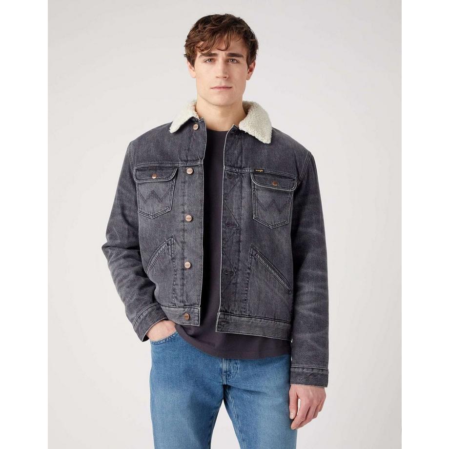Wrangler 124MJ Sherpa Jeansjacke  
