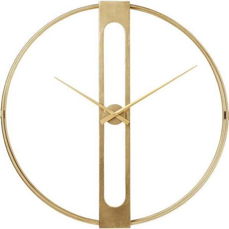 KARE Design Clip horloge murale doré Ø107cm  