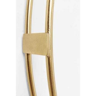 KARE Design Wanduhr Clip Gold Ø107cm  