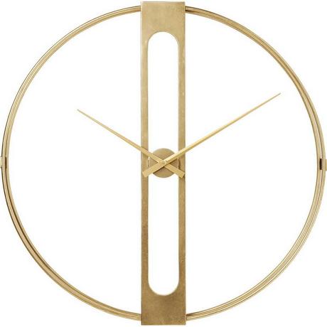 KARE Design Wanduhr Clip Gold Ø107cm  