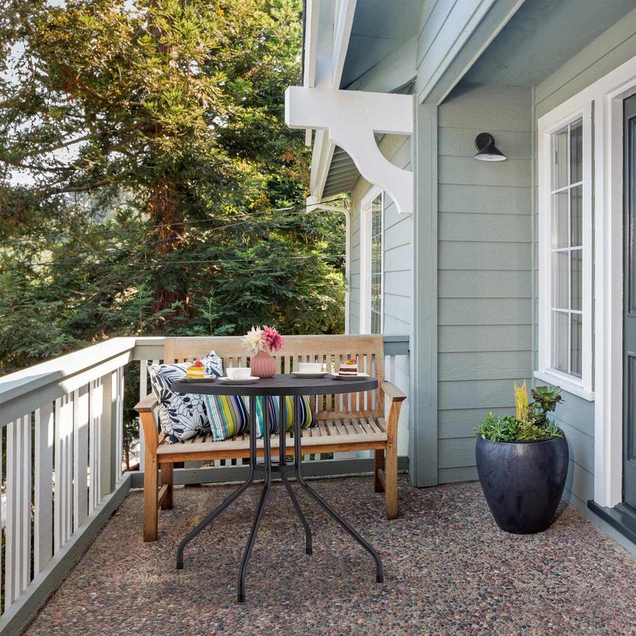 Northix Gartentisch iner Holzoptik  