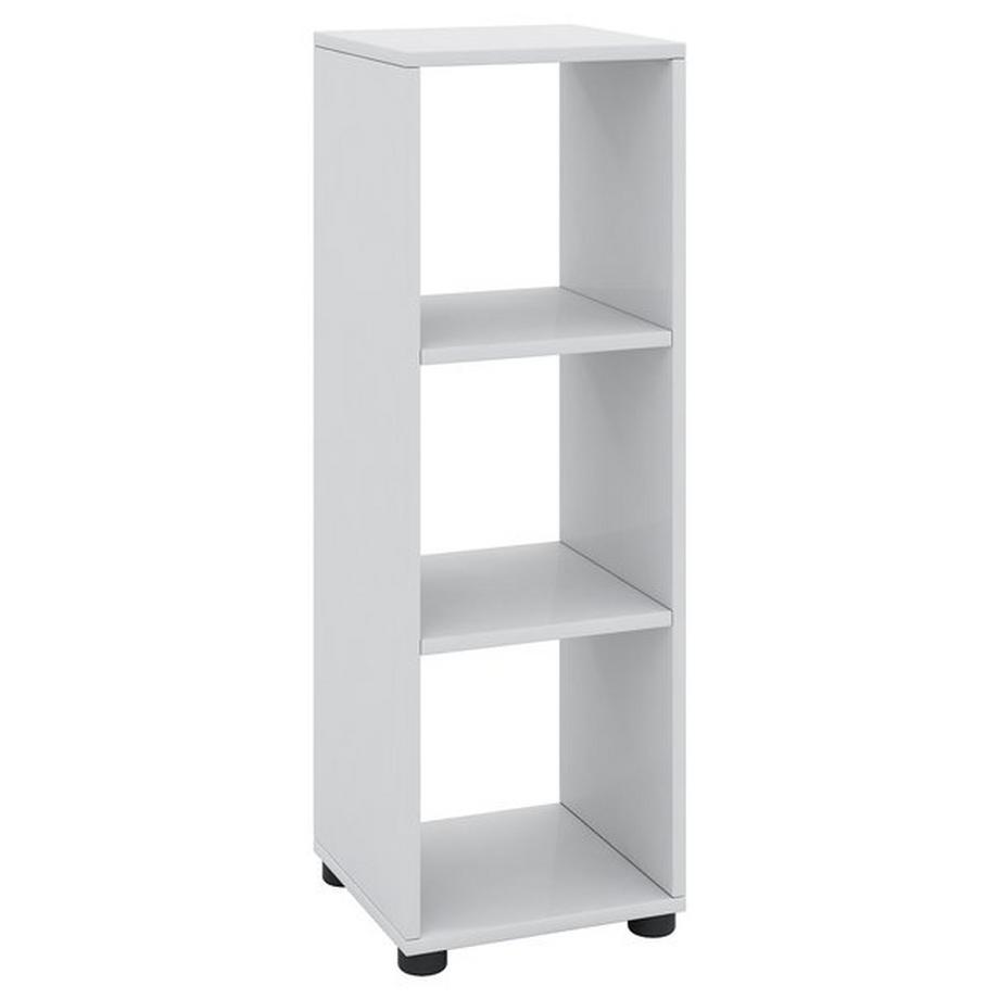 VCM Holzregal stehend | platzsparendes Regal | Maße: ca. H. 93 x B. 31 x T. 30 cm | Elegantes Regal stehend | Aufbewahrungsregal | Bücherregal - Benas-3  