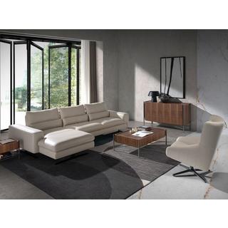 ANGEL CERDA Commode noyer et acier foncé  