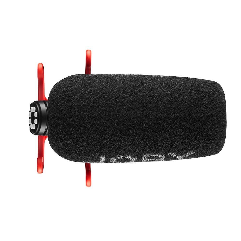 Joby  Joby JB01675-BWW microphone Noir, Rouge Microphone de caméscope 