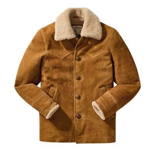 Joe Browns Cappotto in camoscio con fodera in agnello  