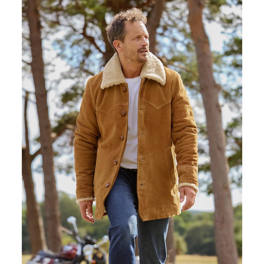 Joe Browns Manteau en daim doublé mouton  