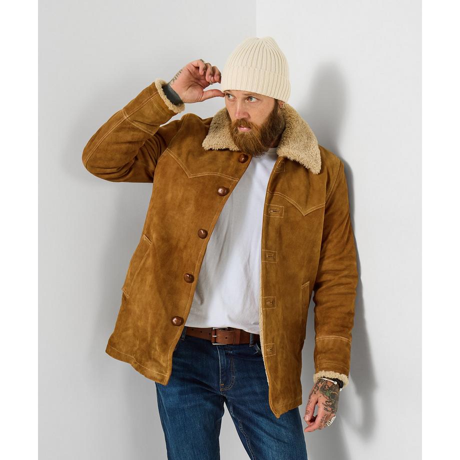 Joe Browns Manteau en daim doublé mouton  