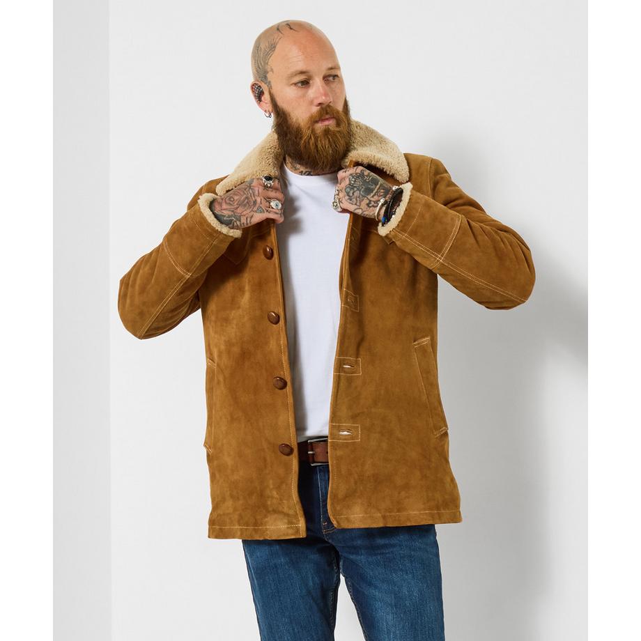 Joe Browns Manteau en daim doublé mouton  
