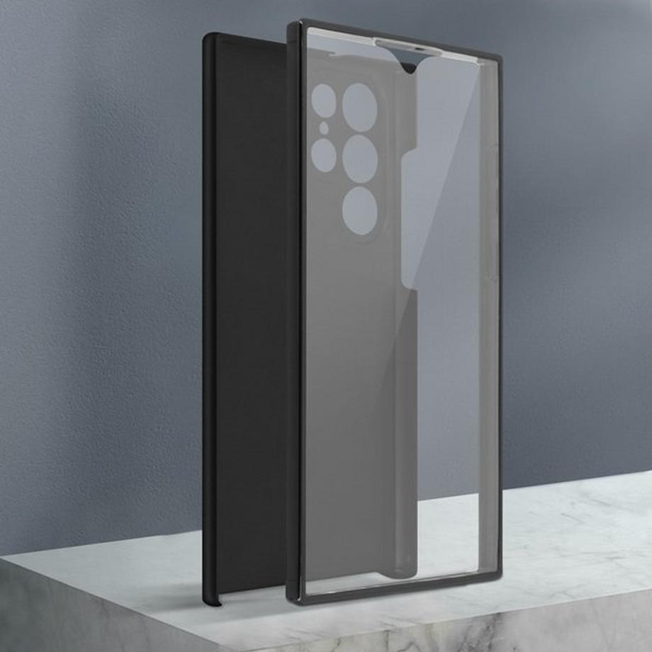 Avizar  Coque intégrale Samsung S22 Ultra Noir 