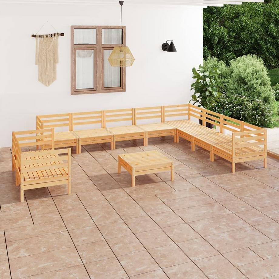 VidaXL Garten-lounge-set kiefernholz  