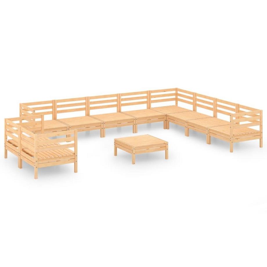 VidaXL Garten-lounge-set kiefernholz  