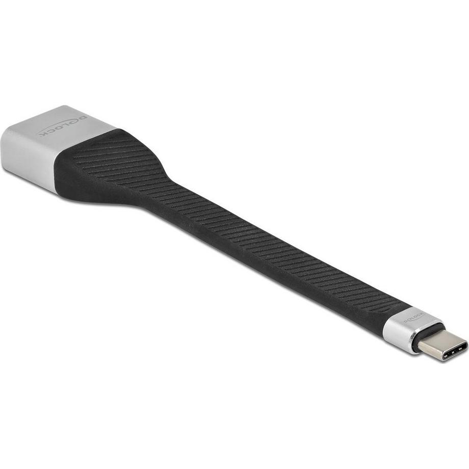 DeLock  FPC Flachbandkabel USB Type-C zu DisplayPort (DP Alt Mode) 4K 60 Hz 14 cm (0.14 m) 