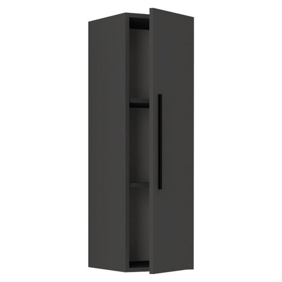 VCM Holzregal hängend | platzsparendes Regal | Maße: H. 95 x B. 30 x T. 30 cm | Elegantes Regal hängend | Aufbewahrungsregal | Bücherregal | Wandboard -  