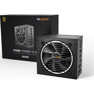 BE QUIET!  Pure Power 12 M alimentatore per computer 650 W 20+4 pin ATX ATX Nero 