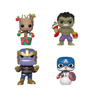 Funko  POP - Set of 4 - Marvel - Marvel - Holiday 