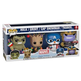 Funko  POP - Set of 4 - Marvel - Marvel - Holiday 