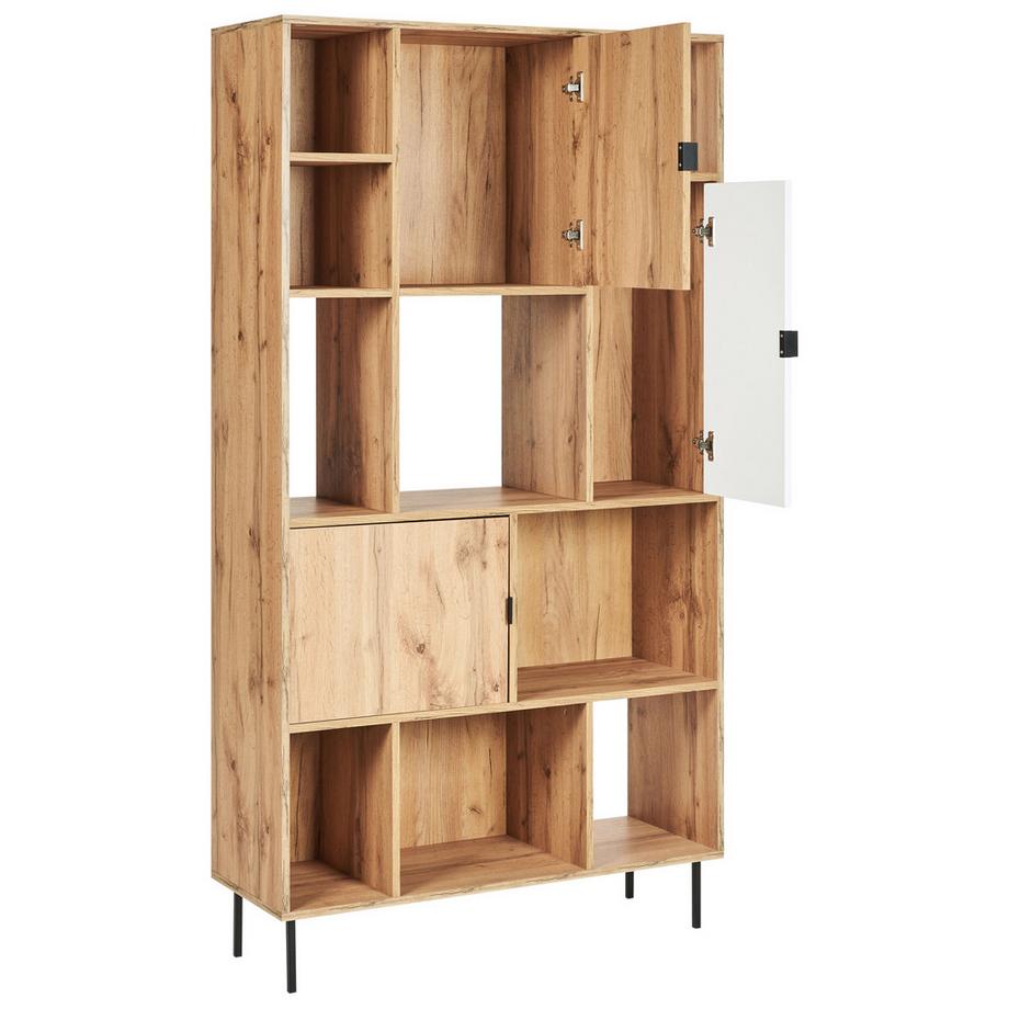 Beliani Mobile con 5 ripiani en Pannello di fibre (LDF) Scandinavo AMOS  