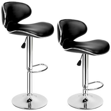 Lot de 2 tabourets de bar BASSI